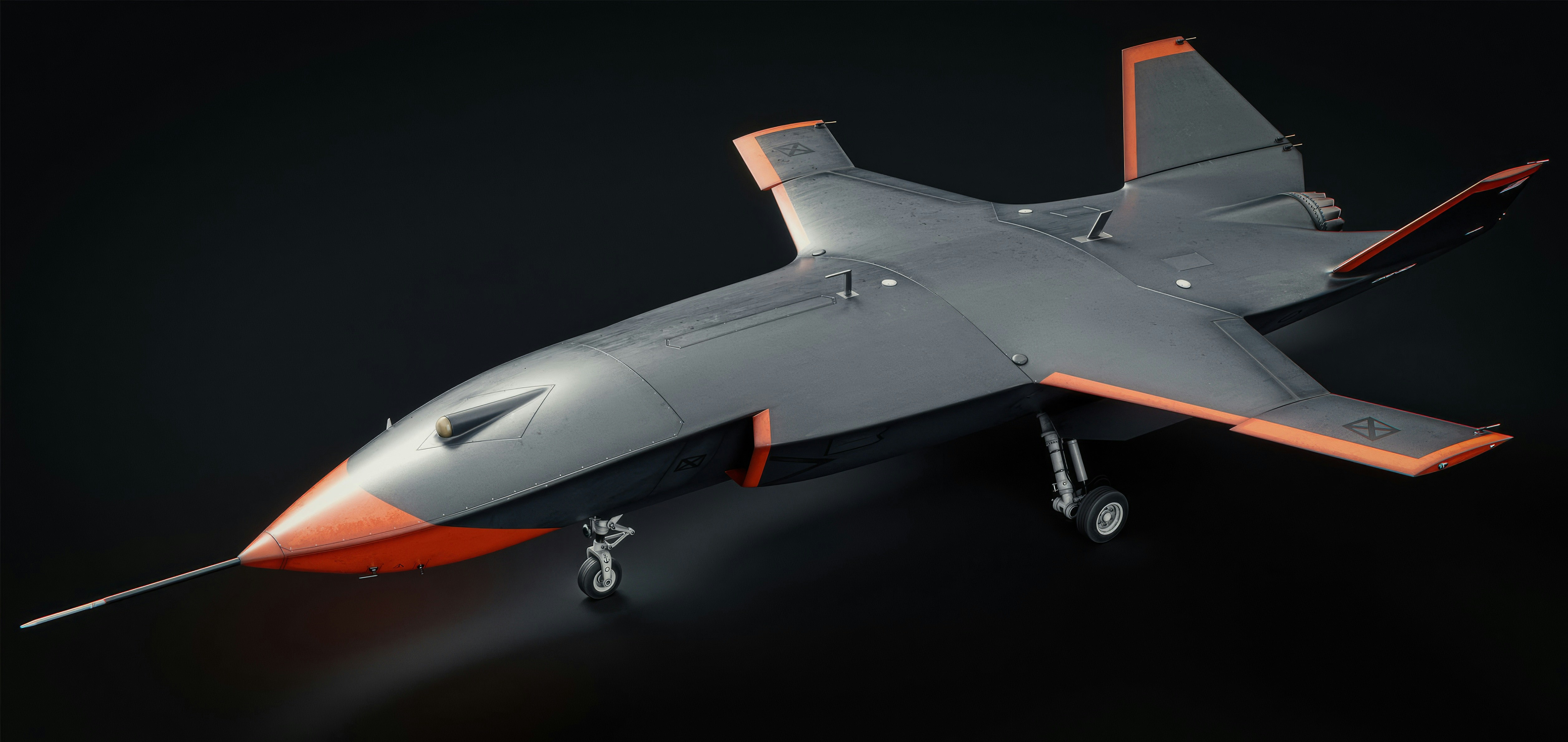 An aerial drone is shown.