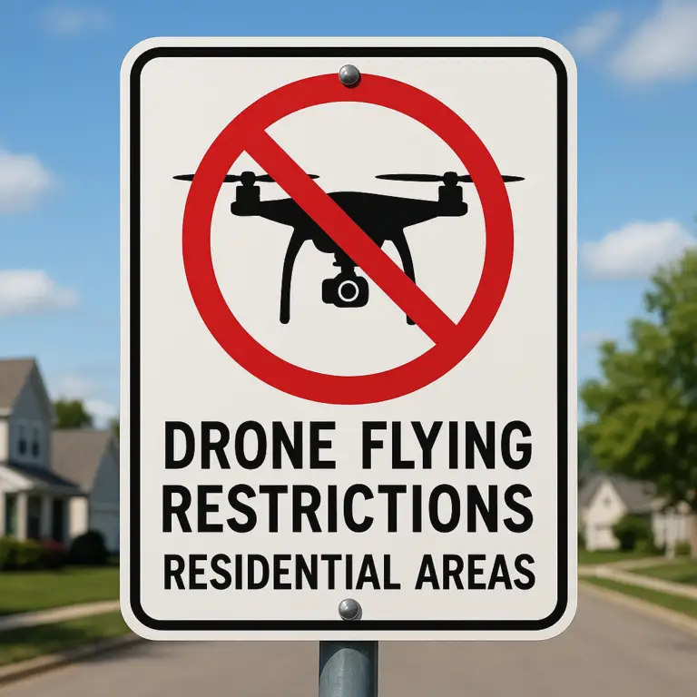 Featured image for 7 Drone Flying Restrictions in Residential Areas 2026