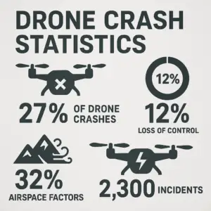 Featured image for Drone Crash Stats The Shocking Truth 2026