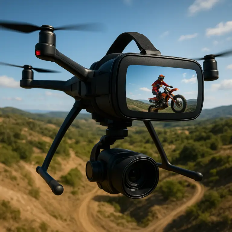 Featured image for Real-Time VR Drone Broadcasting for Extreme Sports